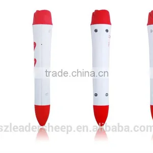 Red Rose Mp3 Playing Kids Reading Pen For Studying Korean / Russian thumbnail-5