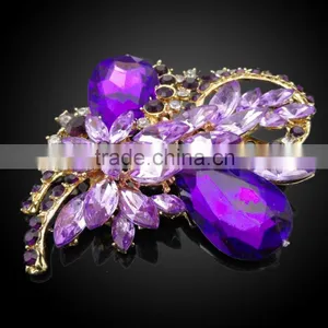 Fashion Rhinestone Jewelry Set ,crystal Flower Necklace thumbnail-6