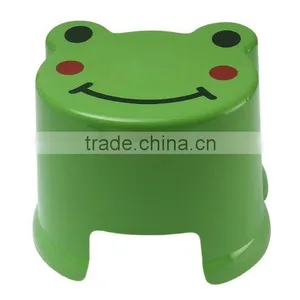 Skid-proof Cute Animal Design Cartoon Stackable PP Plastic Stool for Kids thumbnail-1