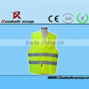 High Visibility Yellow Warning Vest thumbnail-1