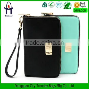 2016 Latest Fashionable PU Leather Wallet, Phone 6 Wallet Factory Directly thumbnail-4