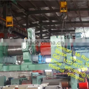 GOLDEN SUPPLIER Waste Tire Recycling Rubber Cracker Machine Rubber Machines thumbnail-4