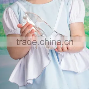 Unique Fun Kids Girls t Shirt Flutter Sleeves t Shirt Kids Wholesale thumbnail-4