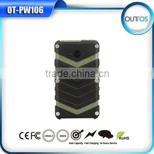 IP67 Super Slashproof Powerbank For Outdoor Use Power Bank With Flashlight thumbnail-2