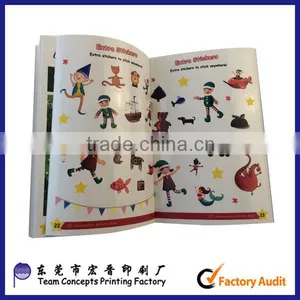 Hot Selling Custom Sticker Activity Book for Kids thumbnail-4