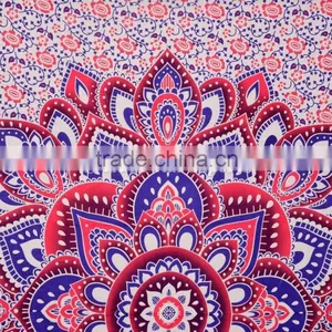 Indian Mandala Tapestry Wall Hanging Cotton Bedspread Wholesale Hippie Tapestries Boho Picnic Throw Bohemian Beach Blanket thumbnail-2