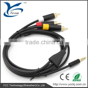China Wholsale Price Video Game Accessories Cable for Xbox 360 E av Cable Paypal Accepted thumbnail-1