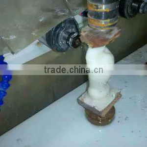 Multi-heads Stone Columns Engraving Machine /four-axis Linkage/8 Spindles/AC Servo/4th Control System thumbnail-3