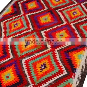 Vintage Oriental Rugs - Rectangular Turkish Vintage Wool Rug thumbnail-3
