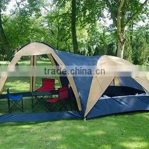 New Arrivel Good Quality 3 Person Double Layer Family Tent Camping Tent thumbnail-1