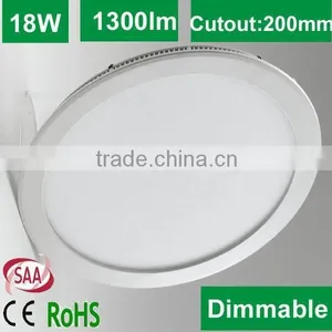 SAA CE ROHS Extreme Energy Saving Ultra Thin RoundLED Panel Light 18W 225*13mm thumbnail-1