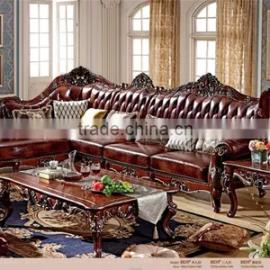 Modern Orange Color Leather Sofa Chesterfield Sofa Replica Display Home Furniture for Sale thumbnail-6
