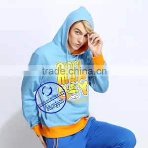 Custom Plain French Terry Hoodie With High Quality thumbnail-4