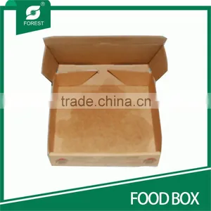 MEDIUM BROWN PIZZA BOX CORRUGATED TAKE AWAY FOOD PACKAGING BOXES thumbnail-5