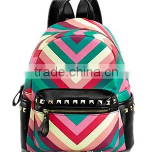 2016 New Fashion Cute Colorful Korean Backpack Bag thumbnail-1