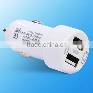2016 Newest Model Wholesale Mobile Phone Car Charger 2 USB thumbnail-1