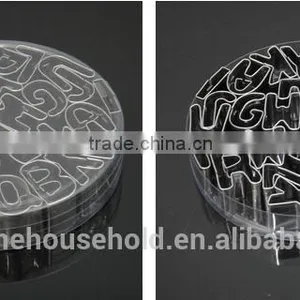 High Quality Hot Selling 26 Pcs Letters Stainless Steel Cookie Cutters thumbnail-6