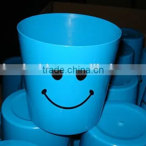 BT011 Desktop Round Plastic pp Mini Trash Can thumbnail-3