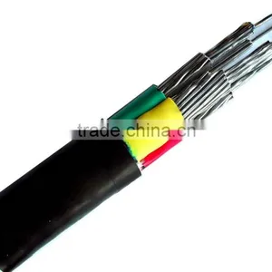0.6/1kv PVC Insulated PE Sheathed Power Cable PVC Power Cable Aluminu Electric Wire Electric Cables thumbnail-1