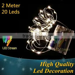 6.6FT Warm White Christmas String Lights thumbnail-1