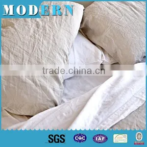 Stone Washed Pure Linen Bedding Sheet thumbnail-1