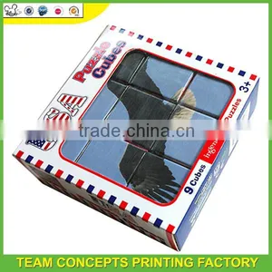 Easy Game Animal Image Paper Cube Puzzle thumbnail-1