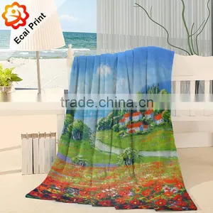 2016 Queen Size Printing Customize Polyester Blanket thumbnail-3