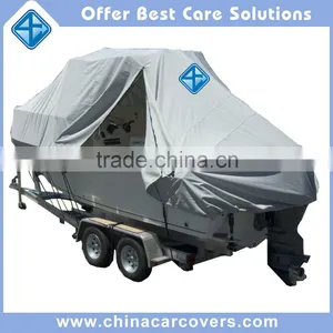 17'6" - 18'5" x 102" Trailerable T-Top Boat Cover thumbnail-1