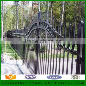 Factory Directly Sale High Quality Powder Coated Tubaler Zinc Steel Barrier Wall thumbnail-6