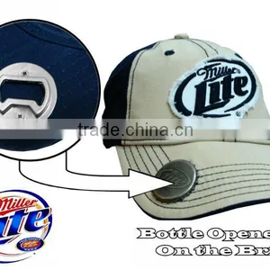 Cotton Twill Fahsion Embroidery New Design Bottle Opener Baseball Cap thumbnail-2