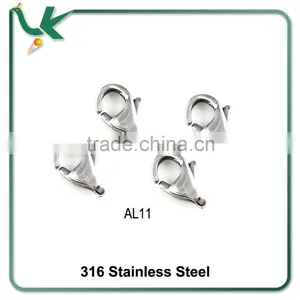 Stainless Steel Lobster Clasps For Jewery Making thumbnail-1