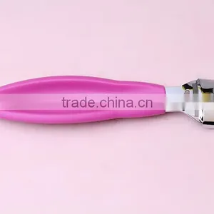 2015 Purple Red Color Whosale Plastic and Steel Material Pedicure Nail Manicure Set thumbnail-6