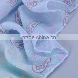 Women Fashion Bohemia Pattern Scarf Voile Scarves 180*90 Pashmina thumbnail-4