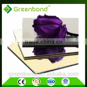 Greenbond MIRROR Decoration Material Aluminium Composite Panel thumbnail-1