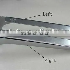 NEW CHROME GLASS SHELF BRACKETS FOR SLATWALL WITH SUCTION PADS FOR GLASS SIZE 25 CM thumbnail-1