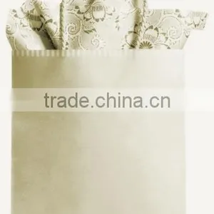 Gift Wrap Wedding Bells Silver With Light Blue Accent Kraft Tote Gift Bag thumbnail-5