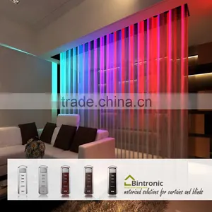 Bintronic Taiwan Made Motorized LED String Curtain With Whole Automatic System thumbnail-1