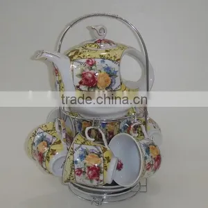 13PCS Decal Tea Set thumbnail-2
