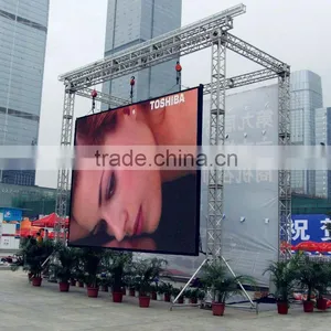 Portable Aluminum Cabin Led Display Outdoor Rental P8mm Full Color thumbnail-1