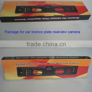 European Car License Plate Frame Rearview Camera With Parking Sensor thumbnail-4