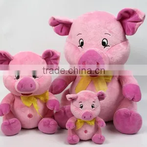 Luckiplus Hot Sale First Class Adorable Pink Pig Family Safe Technology Toy For Kids thumbnail-1