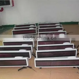 Bus LED Sign Destination Board (Taxi LED Display) thumbnail-1