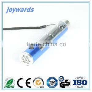 High Power Camping LED Flashlight Rechargeable Battery Solar Flashlight thumbnail-1