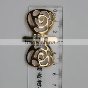 Gold Spring Clip for Heels Shoes Cable Clip and Binder Clip for Women Wedding Shoes thumbnail-2