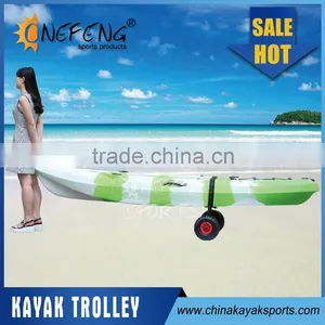 Kayak Accessories Kayak Transport Cart With Inflatable Wheels or Tuff-Tire Foam Wheels thumbnail-3