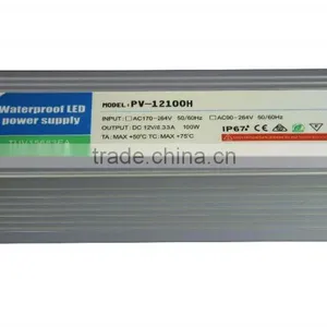 PF0.96 Five Years Warranty Waterproof Ip67 Constant Voltage Led Power Supply 24v 100w thumbnail-1