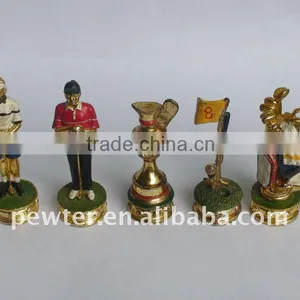 Glof Metal Chess Set LFC0051 thumbnail-1