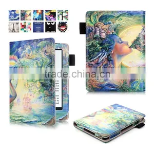 Express OEM Painting PU Leather Case Cover For Amazon New Kindle 2016 thumbnail-1