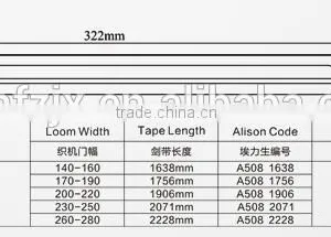 Hot Sale G6100 Rapier Tape//Carbon Rapier Tapes for SULTEX Rapier Loom thumbnail-4