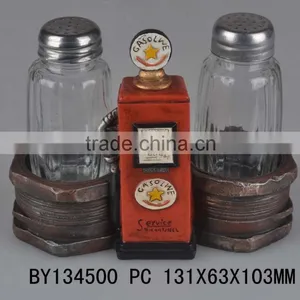 Coffeepot Polyresin Salt Pepper Shaker thumbnail-2